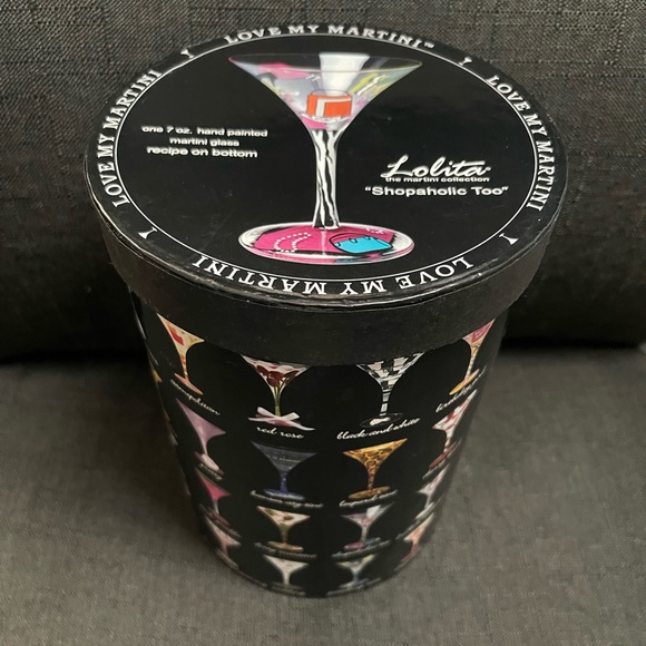 Lolita “Shopaholic Too” Martini Glass - Picture 4 of 5